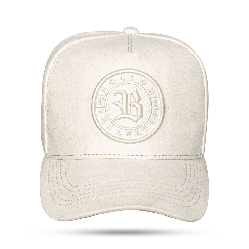 Boné Snapback Suede Off White Follow