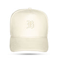 Boné Snapback Suede Basic Off White