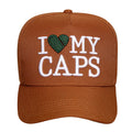 Boné Snapback Marrom I Love My Caps