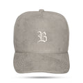 Boné Snapback Suede Basic Cinza