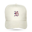 Boné Snapback Off White Suede USA