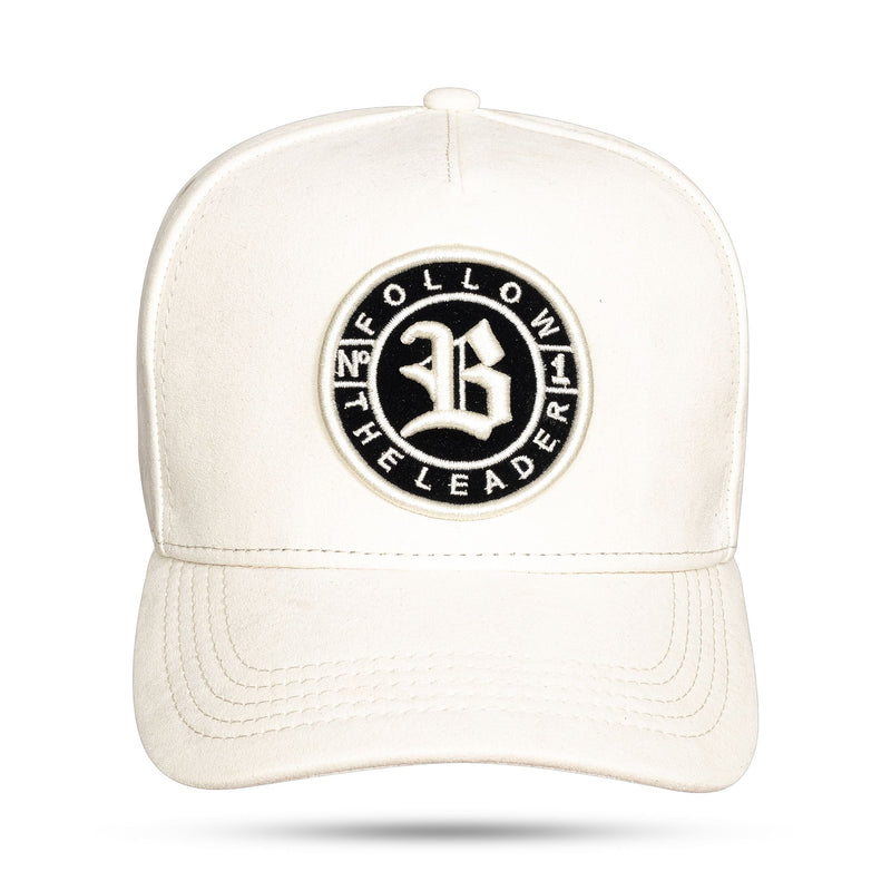 Boné Snapback Follow Suede Off White