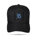 Boné Strapback Preto Quadrado Destroyed