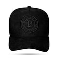 Boné Snapback Follow Suede Preto 2.0
