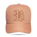 Boné Snapback Basic Caramelo Logo Contour