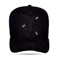 Boné Snapback Contour Suede Preto