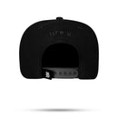 Boné Snapback Follow Suede All Black