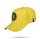 Boné Snapback Follow Suede Amarelo Claro