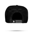 Boné Snapback Trucker Basic All Black