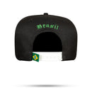 Boné Snapback Preto Brazil Cup 2026 🇧🇷