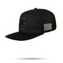 Boné Snapback Preto Brasil Brasão Aba Reta 🇧🇷