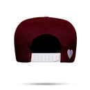 Boné Snapback N25 Vinho Kanji Força - I Love My Caps