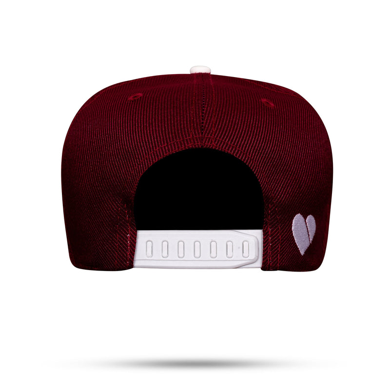 Boné Snapback N25 Vinho Kanji Força - I Love My Caps