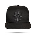 Boné Snapback Preto Brasil Brasão Aba Reta 🇧🇷