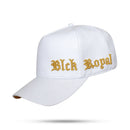Boné Snapback Branco Royal Dourado