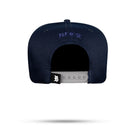 Boné Snapback Laser Cut Follow Navy Blue