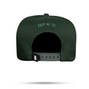 Boné Snapback Verde Musgo Contra Aba Blue Sky