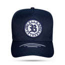 Boné Snapback Laser Cut Follow Navy Blue