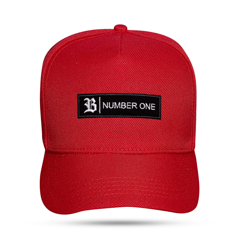 Boné Snapback Tag Number One Vermelho