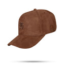 Boné Snapback Suede Basic Marrom Café