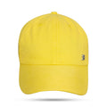 Boné Dad Hat Amarelo Basic Metal Prata