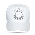 Boné Snapback Branco Logo Piano Corinthians