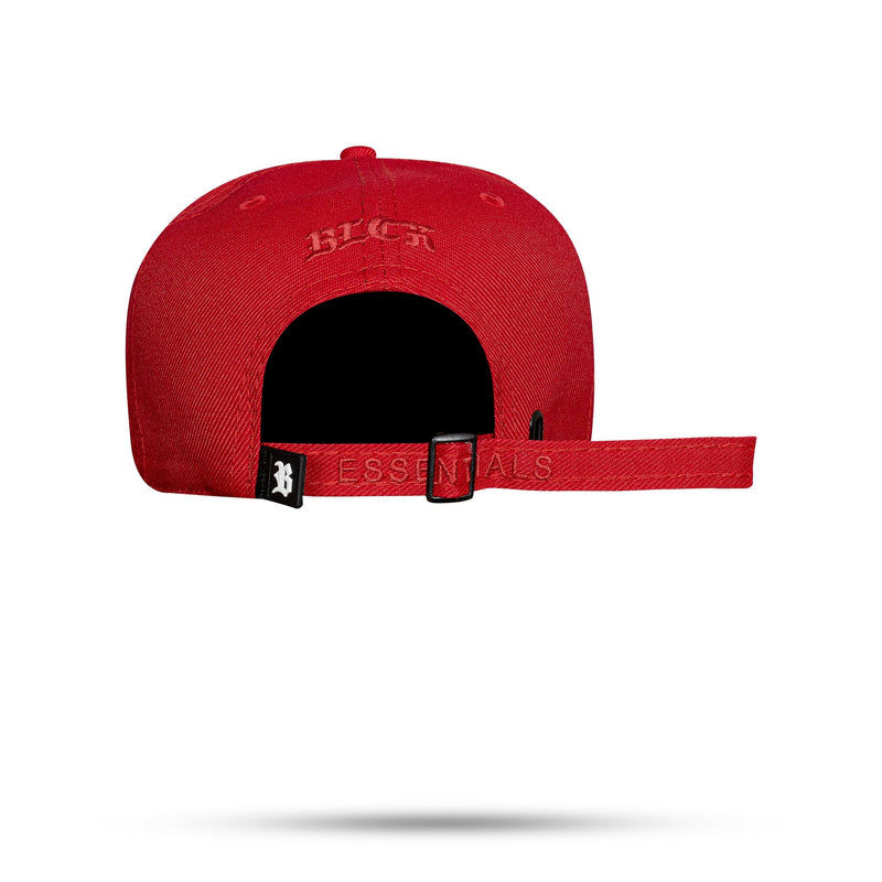 Boné Strapback Basic Vermelho Essentials