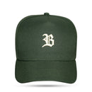 Boné Snapback Basic Verde Musgo Logo Off White