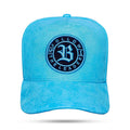 Boné Snapback Azul Celeste Follow Suede