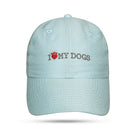 Boné Dad Hat Azul Bebê I Love My Dogs <3