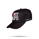 Boné Kids Snapback Preto I Love My Caps