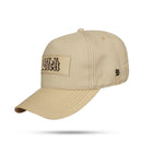 Boné Snapback Bege BLCK Aba Couro