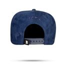 Boné Snapback Suede Basic Azul Marinho