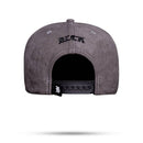 Boné Snapback Follow Suede Grey Graffiti