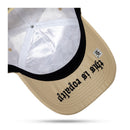 Boné Snapback Bege BLCK Aba Couro