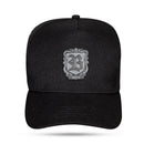 Boné Snapback Preto Refletivo Zero Um Shield