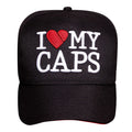 Boné Snapback Preto I Love My Caps