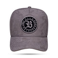 Boné Snapback Follow Suede Grey Graffiti