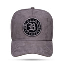 Boné Snapback Follow Suede Grey Graffiti