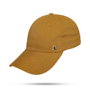 Boné Dad Hat Mostarda Basic Metal Prata