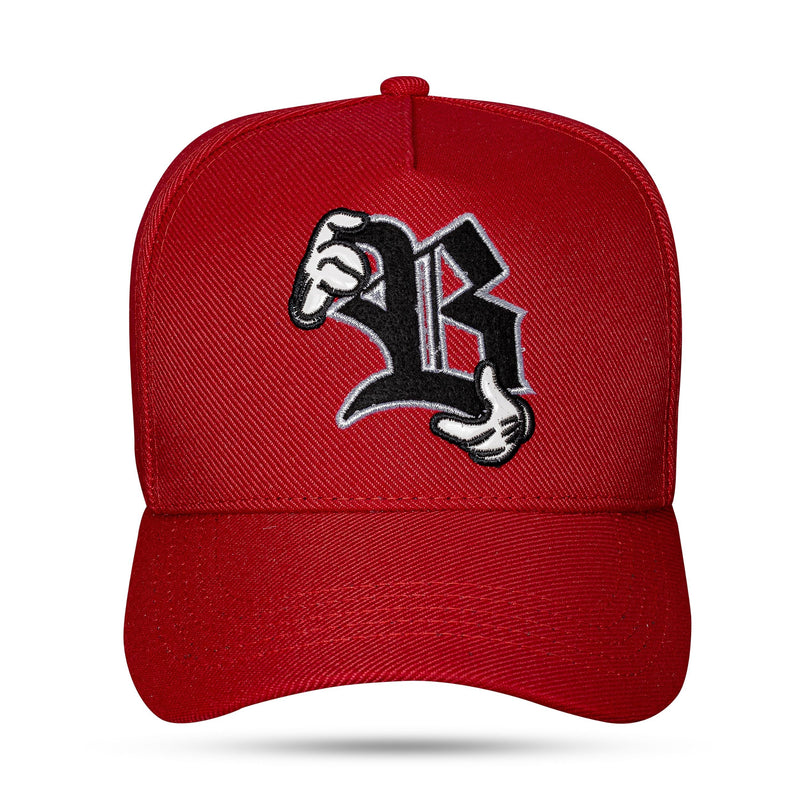 Boné Snapback Luvas Vermelho