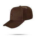 Boné Snapback Trucker Basic Marrom Café