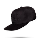 Boné Snapback Aba Reta All Black I Love My Caps