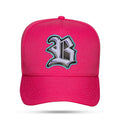 Boné Snapback Pink New Wings Couro Lilás