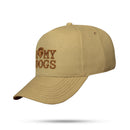Boné Snapback Bege I Love My Dogs