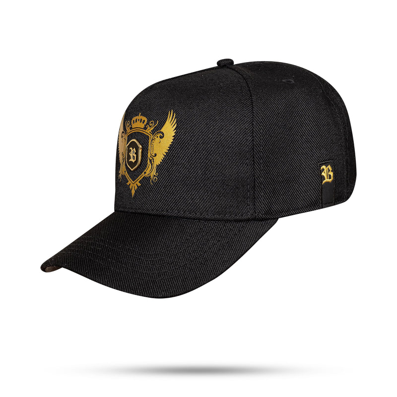 Boné Snapback Brasão Blck Preto
