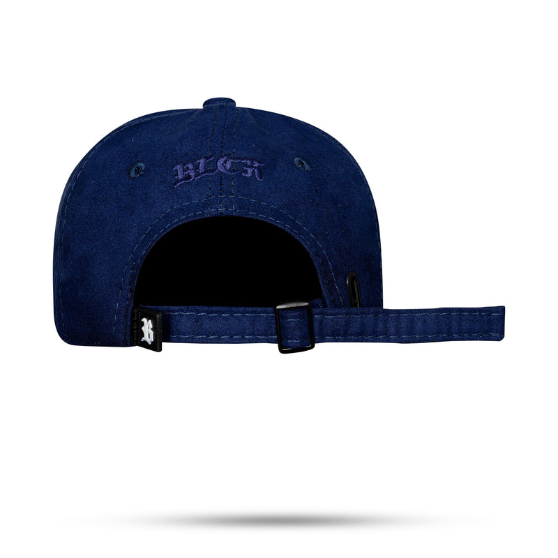 Boné Dad Hat Suede Azul Marinho