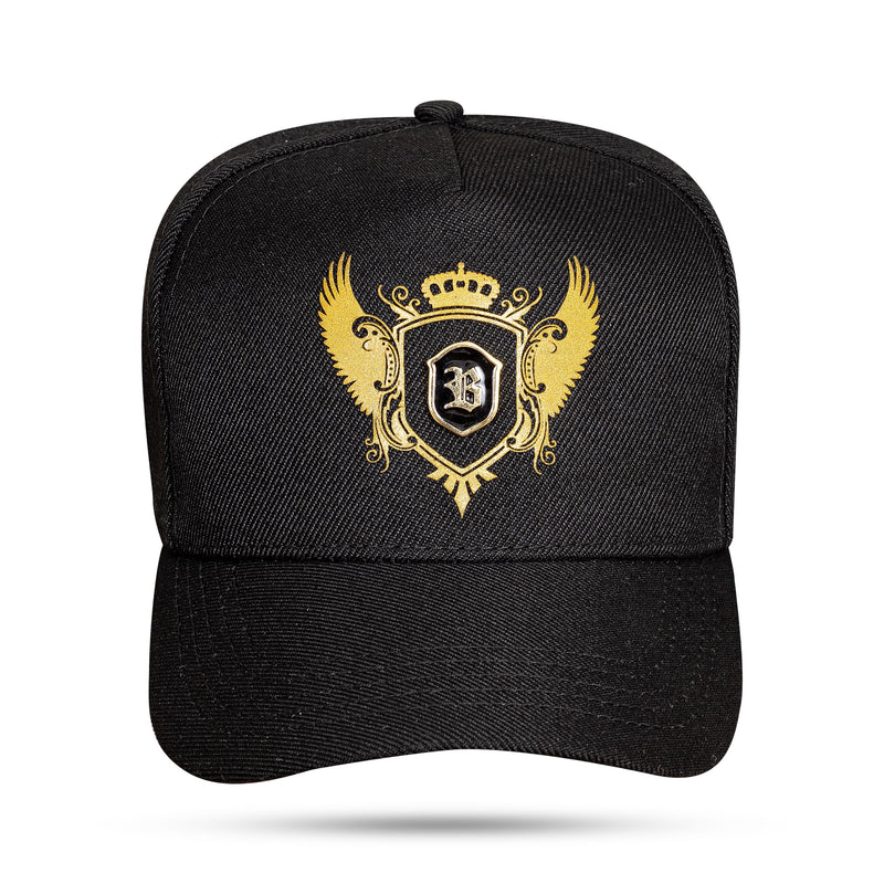 Boné Snapback Brasão Blck Preto