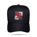 Boné Snapback Preto Chess Logo Vermelho