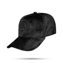 Boné Snapback Preto Veludo Follow
